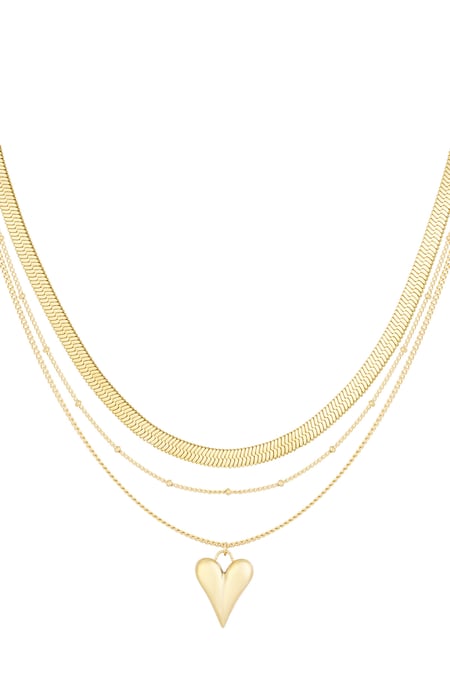 Halskette „Lovely Layers“ – Goldfarben 2