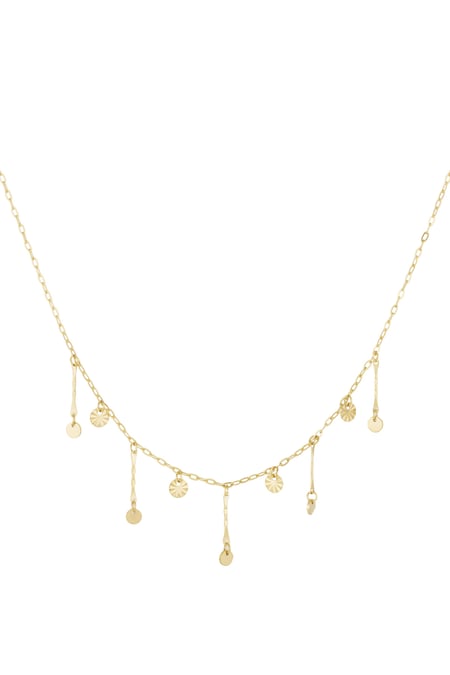 golden glimmer necklace 2
