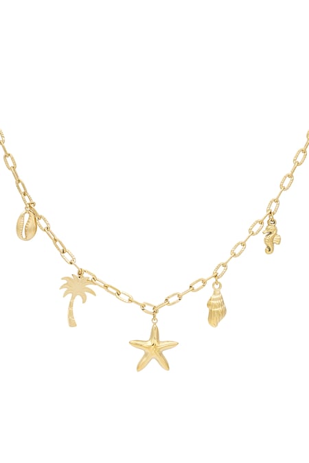 Halskette „Ocean Escape“ – Goldfarben 2