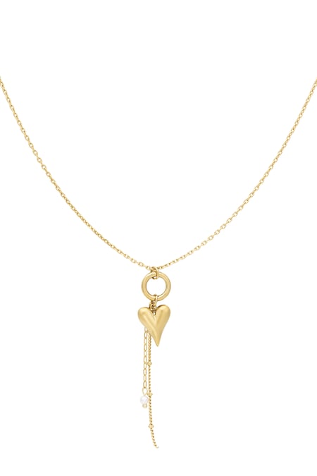 Reine Herzkette - Goldfarben 2