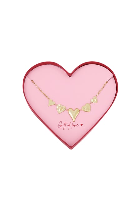 gift of love stainless steel love necklace 2