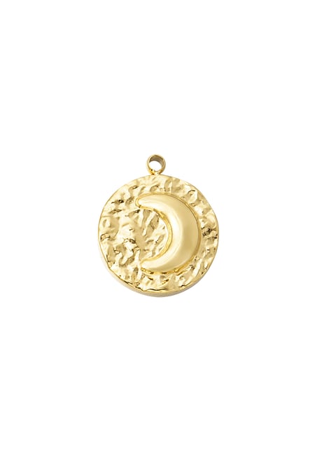 charm round with moon