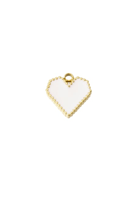 diy charm heart outlined