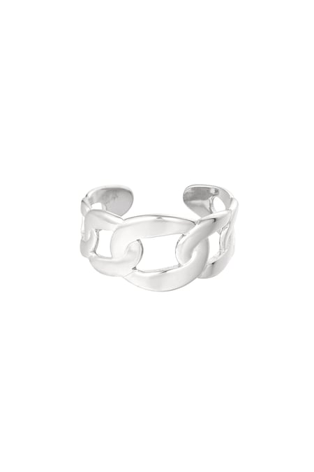 Ring mega link - Silver Color color 2
