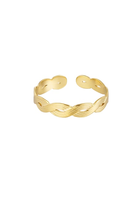 thin braided ring 2