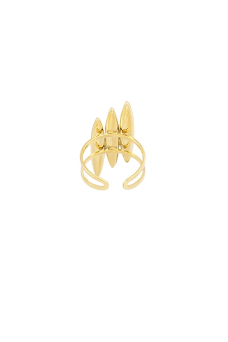 Drei doppelte Surfringe – Goldfarbe - Goldfarbefarbe