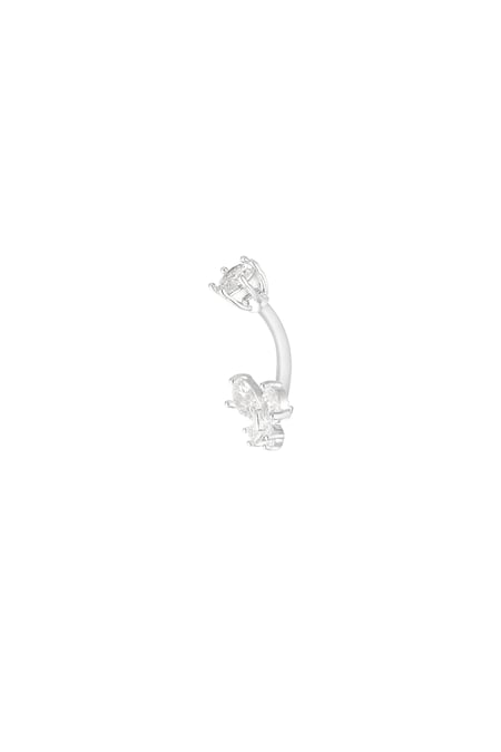 piercing ombelico farfalla celeste