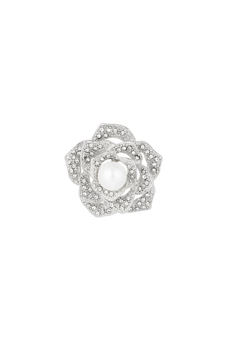 Blooming grace brooch - Silver Color color 2