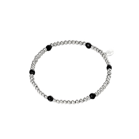 Bilezik Pırlanta Boncuk Silver Color Stainless Steel 2