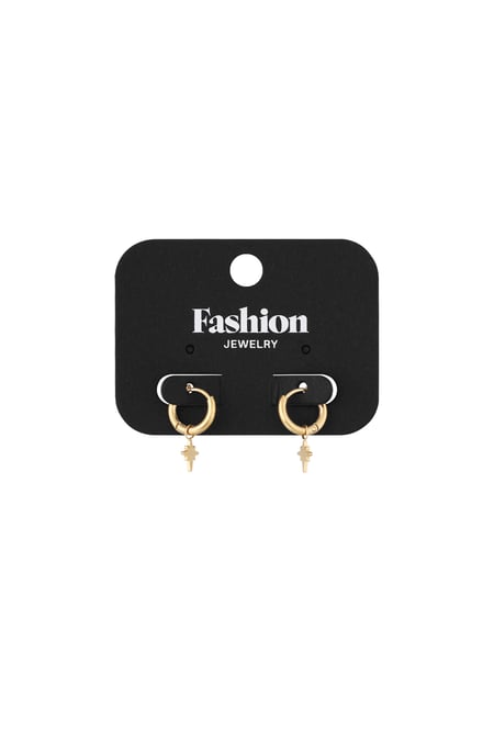 Pendientes Spark Color dorado Acero inoxidable