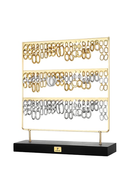 Oorbellen display schakels - zilver/Goud kleur