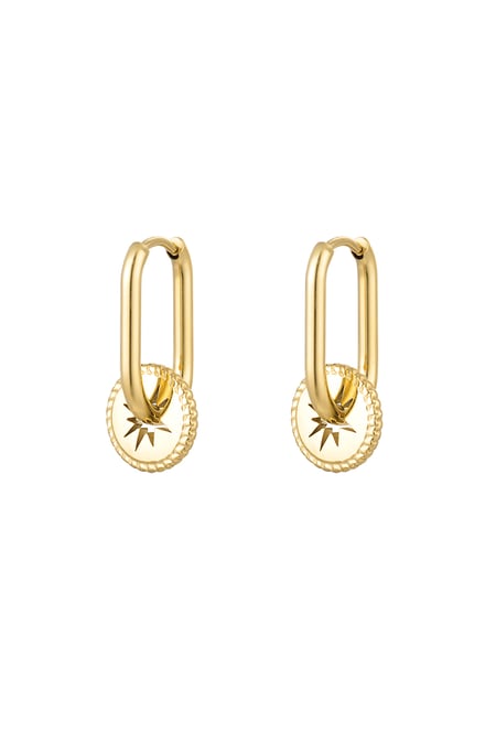 earrings star coin 2
