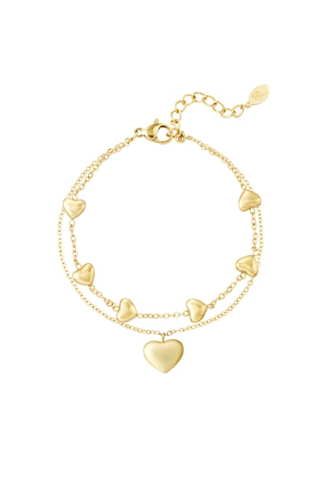 double bracelet heart 2