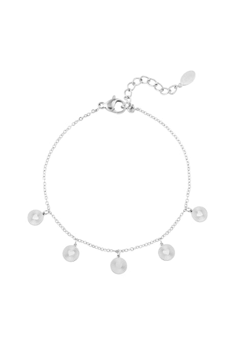 armband herzen münzen