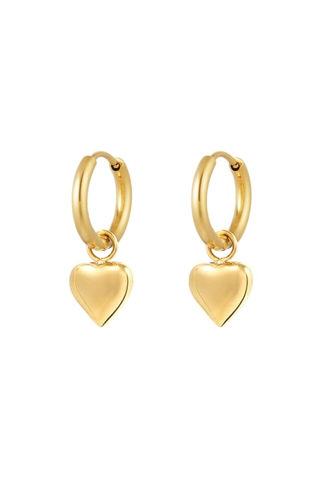 earrings basic heart