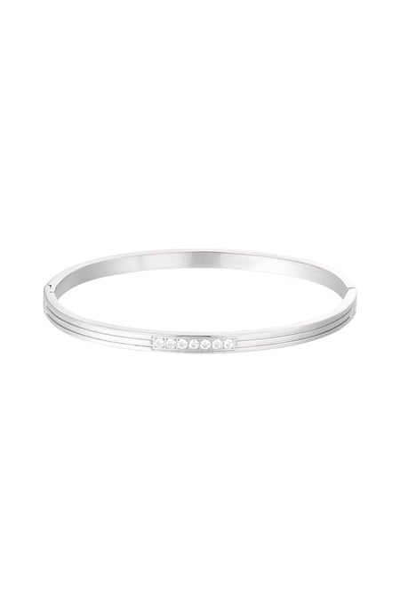 bracelet esclave pierres au milieu 2