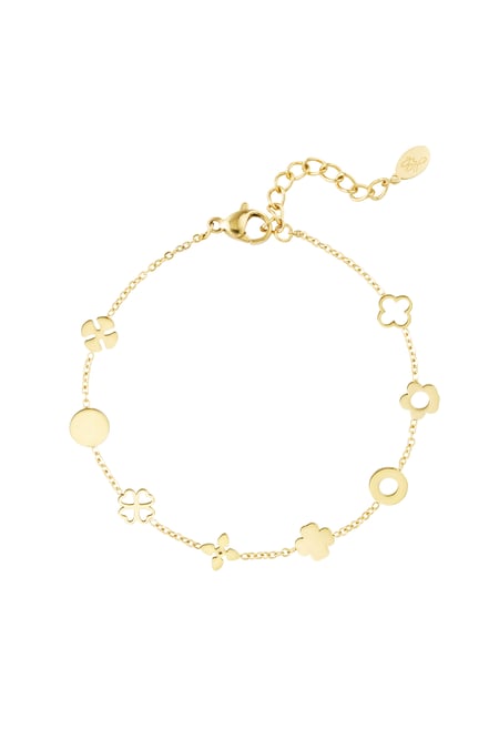 Armbandanhänger – Goldfarbe - Goldfarbefarbe