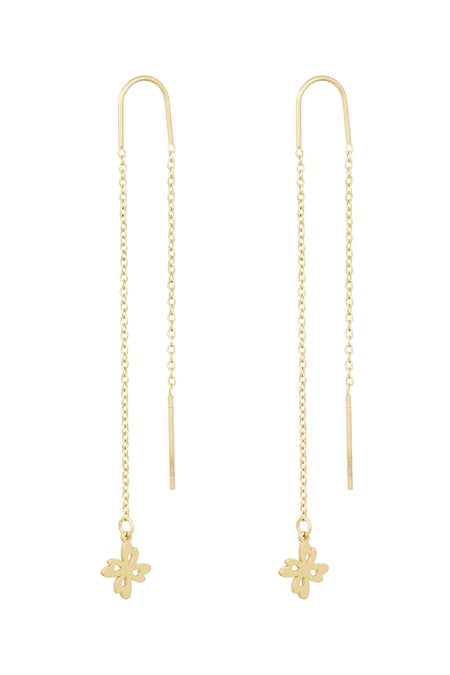 long clover earrings 2