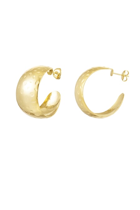 pendientes luna puntos grandes 2
