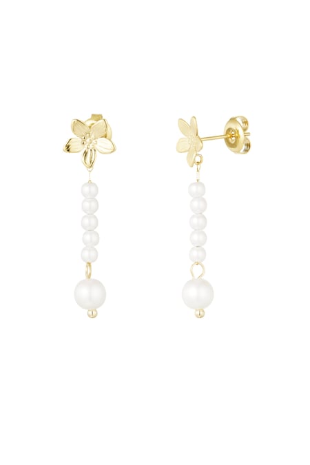 flowers with pearl pendant 2