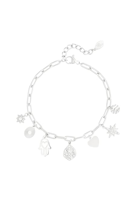 Charm-Armband „Heiliges Leben“ – Silber 2