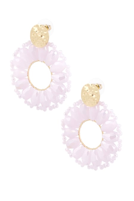 Pendientes llamativos con forma de margarita 2