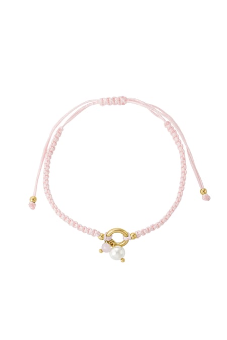 Braided bracelet with pearl 2
