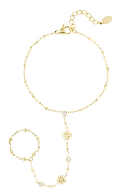 Pulsera soleada - Color dorado (Pack with plastic bag) 2