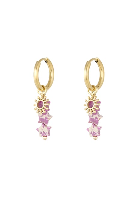 Earrings summer star 2