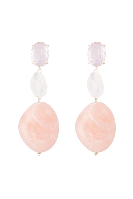 Pendientes de cristal llamativos 2