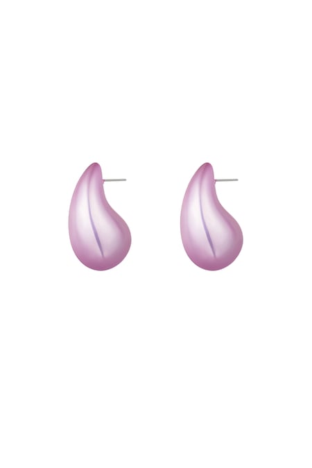 Bunte Ohrhänger – rosa 2