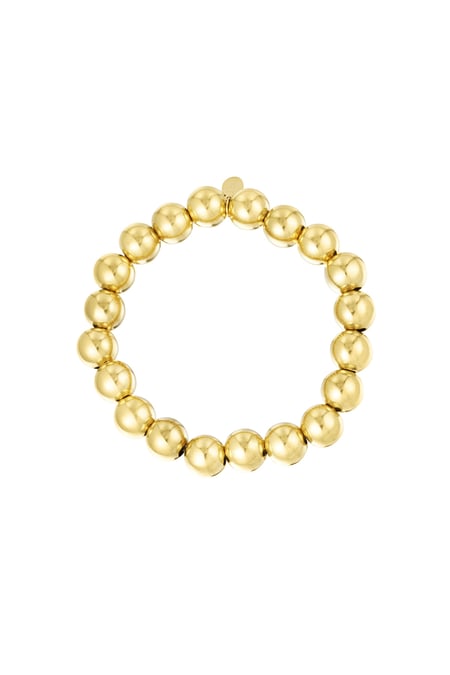 Bracelet moyen caractères gras - doré 2