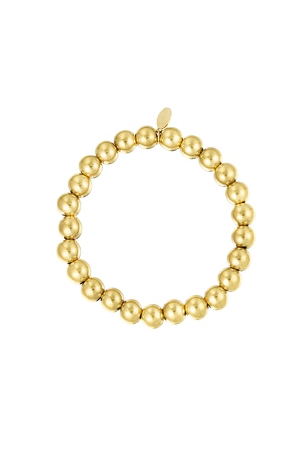 Bracelet caractères gras - doré 2