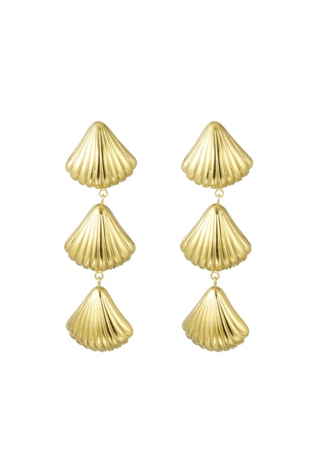 Pendientes elegantes de acero inoxidable. 2