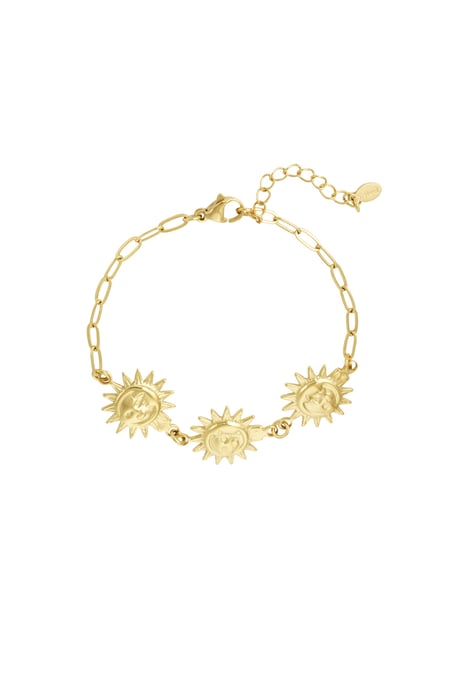 Armband Goldfarbeen Glow  2