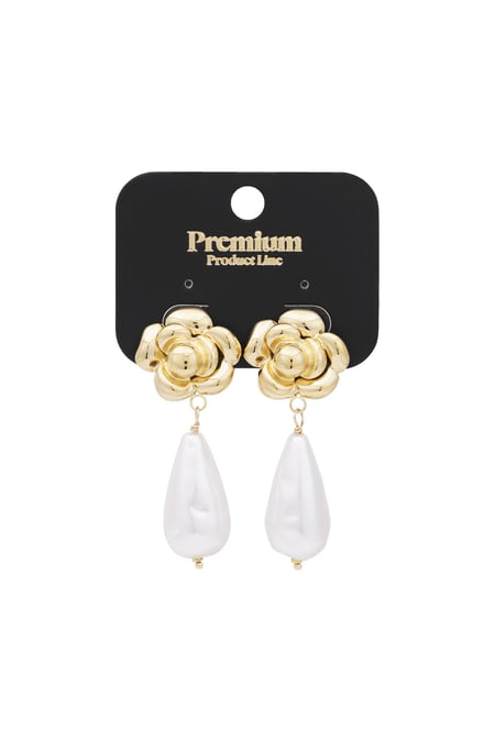 boucles d'oreilles rose éternelle