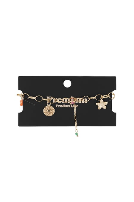 bedelarmband flower dash