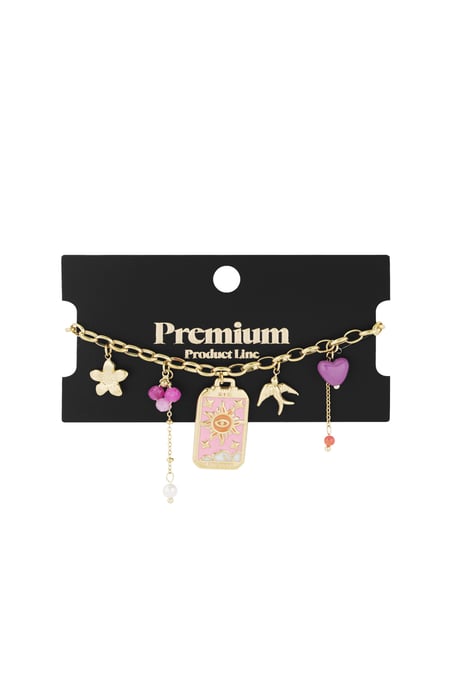 Bettelarmband Love Dust - Goldfarben