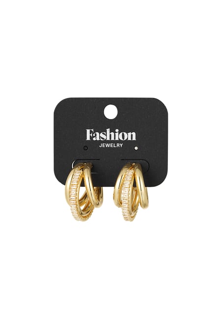 oorbellen triple party hoops