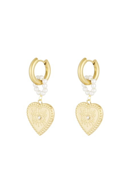 charming heart oorbellen 2