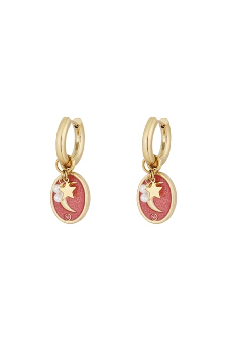 boucles d'oreilles amoureux de la lune 2