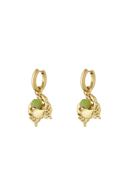 boucles d&#39;oreilles crabe 2