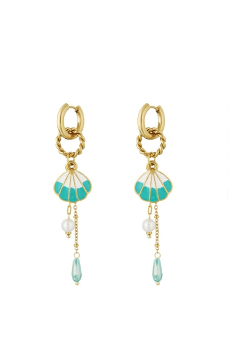 boucles d'oreilles coquillages de grande taille 2