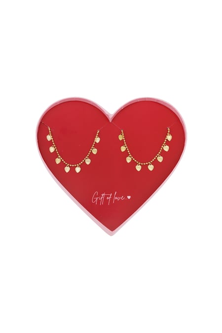 gift of love stainless steel mini hartjes armbanden 2