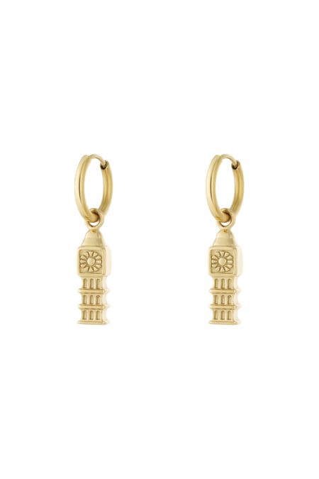 Pendientes colgantes de acero inoxidable con dibujos animados, estilo casual, diario, serie sencilla, joyería para mujer. 2