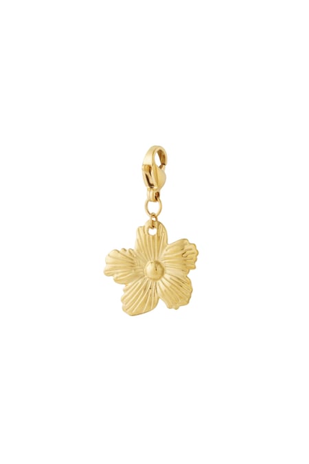 Edelstahl Schmuck Charms Blume Casual Alltag 2