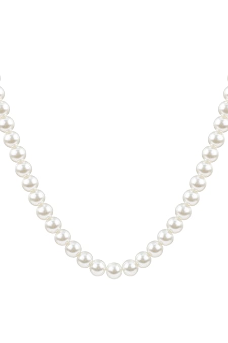 Collar de perlas para bebé -14mm 2