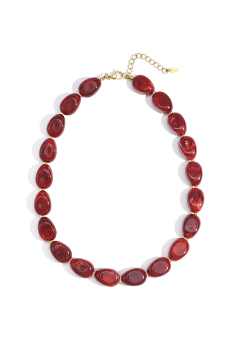 Colliers de perles en acrylique, série décontractée, simple et quotidienne, bijoux pour femmes 2
