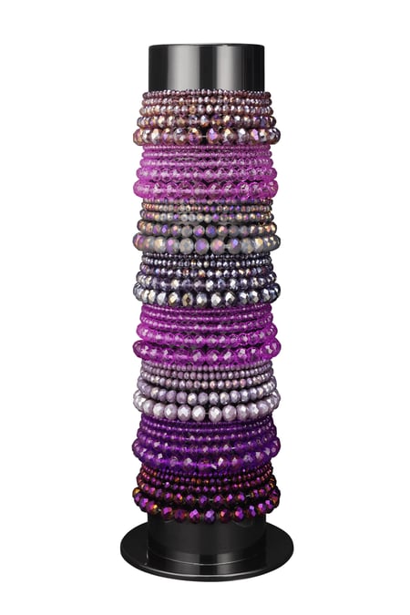 Armbanden display met glaskralen armbanden 2