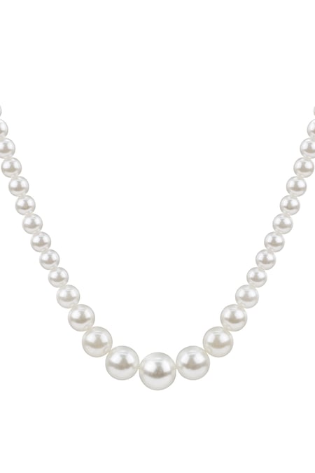 Collar de perlas de miel -20mm